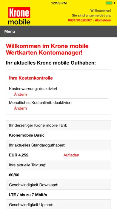 Play Krone mobile Tarif as an online game Krone mobile Tarif with UptoPlay