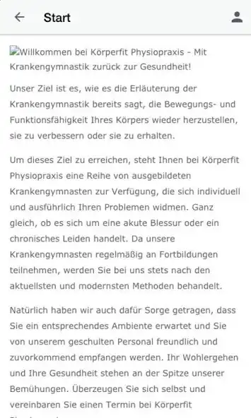 Play Körperfit Physiopraxis as an online game Körperfit Physiopraxis with UptoPlay