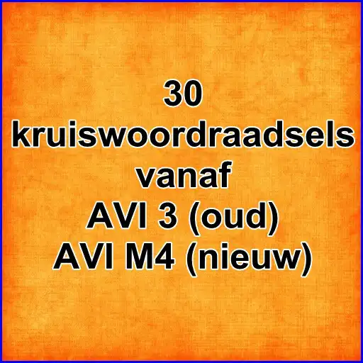 Play Kruiswoordraadsels voor kids APK