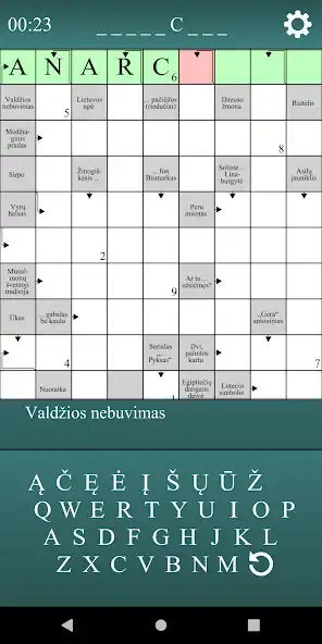 Play Kryžiažodžiai  and enjoy Kryžiažodžiai with UptoPlay