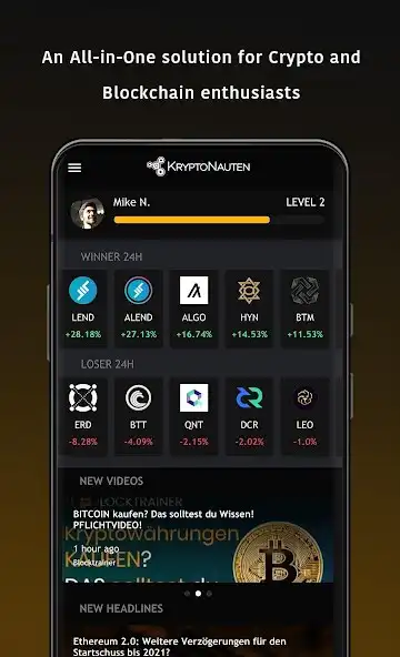 Play KryptoNauten Crypto Tracker, Courses, News, Forum  and enjoy KryptoNauten Crypto Tracker, Courses, News, Forum with UptoPlay
