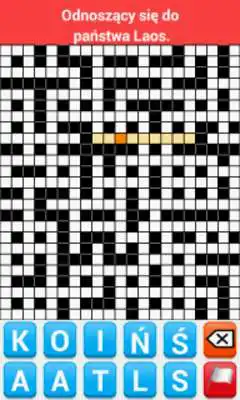 Play Krzyżówki po polsku as an online game Krzyżówki po polsku with UptoPlay