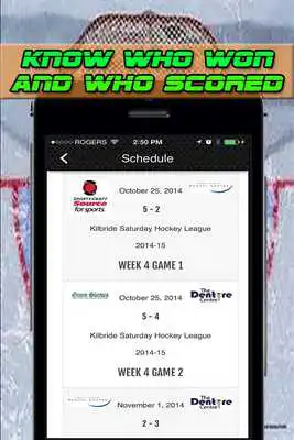 Play KSHL - Kilbride Hockey League