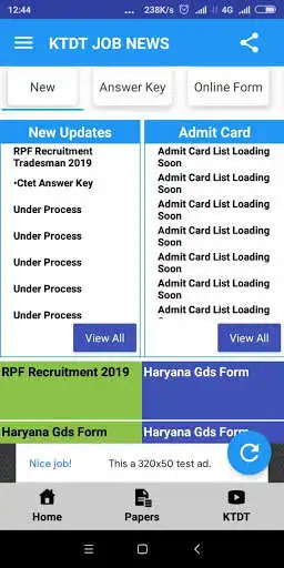 Play APK KTDT Job News  and enjoy KTDT Job News with UptoPlay io.kodular.rajeshjangra21.Sarkari_Naukri_KTDT