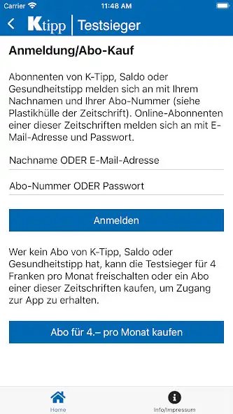 Play KTipp Testsieger as an online game KTipp Testsieger with UptoPlay
