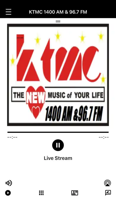 Play KTMC 1400AM 96.7FM and enjoy KTMC 1400AM 96.7FM with UptoPlay Play KTMC 1400AM 96.7FM and enjoy KTMC 1400AM 96.7FM with UptoPlay