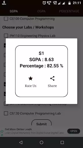 Play KTU GPA Calculator  and enjoy KTU GPA Calculator with UptoPlay