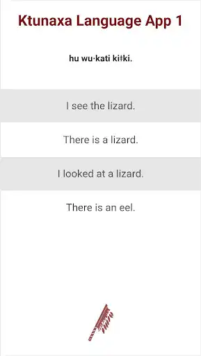Play Ktunaxa Grammar App as an online game Ktunaxa Grammar App with UptoPlay