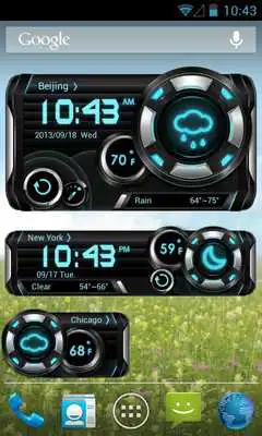 Play K-Turbo Weather Widget Theme