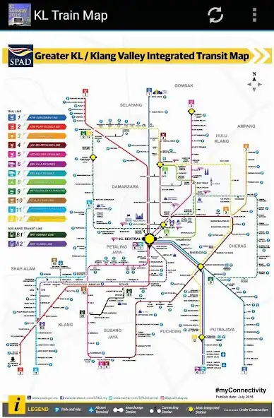 Play Kuala Lumpur (KL) MRT Map 2022  and enjoy Kuala Lumpur (KL) MRT Map 2022 with UptoPlay