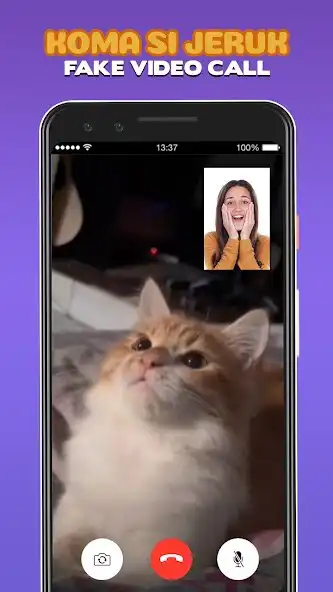Play Kucing Koma Sijeruk Video Call as an online game Kucing Koma Sijeruk Video Call with UptoPlay