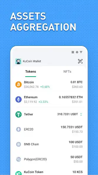 Play KuCoin Wallet: Crypto  NFT as an online game KuCoin Wallet: Crypto  NFT with UptoPlay