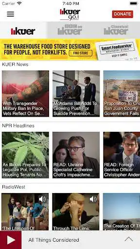 Play KUER Public Radio App as an online game KUER Public Radio App with UptoPlay