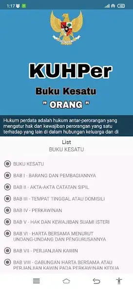 Play KUHPer - Hukum Perdata as an online game KUHPer - Hukum Perdata with UptoPlay