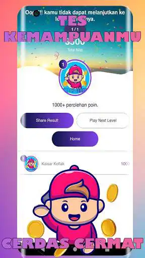 Play Kuis Cerdas Berhadiah as an online game Kuis Cerdas Berhadiah with UptoPlay