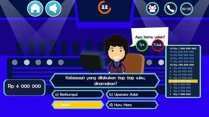 Play Kuis Millionaire Indonesia 2018