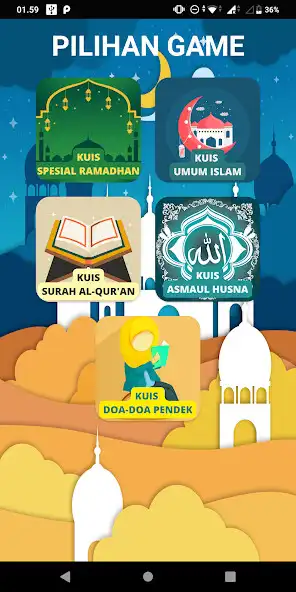 Play Kuis Ramadhan 2022 as an online game Kuis Ramadhan 2022 with UptoPlay
