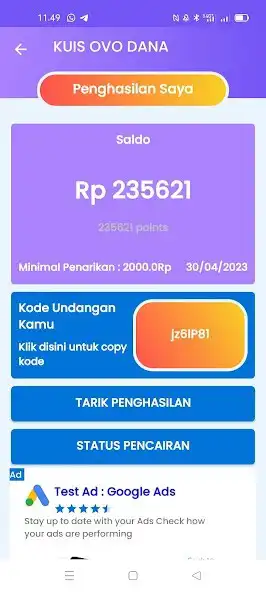 Play Kuis Saldo: 0V0, DANA as an online game online Kuis Saldo: 0V0, DANA with UptoPlay Play Kuis Saldo: 0V0, DANA as an online game Kuis Saldo: 0V0, DANA with UptoPlay