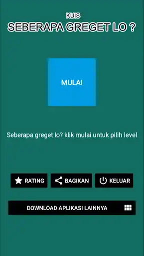 Play Kuis Seberapa Greget Lo  and enjoy Kuis Seberapa Greget Lo with UptoPlay
