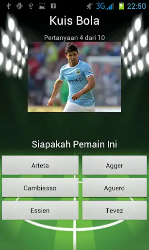Play Kuis Sepak Bola  and enjoy Kuis Sepak Bola with UptoPlay