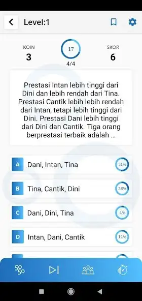 Play Kuis Seru - Asah Kecerdasanmu  and enjoy Kuis Seru - Asah Kecerdasanmu with UptoPlay