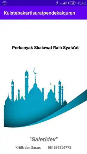 Play Kuis Shalawat as an online game Kuis Shalawat with UptoPlay