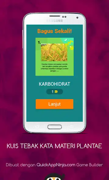 Play KUIS TEBAK KATA MATERI PLANTAE as an online game KUIS TEBAK KATA MATERI PLANTAE with UptoPlay