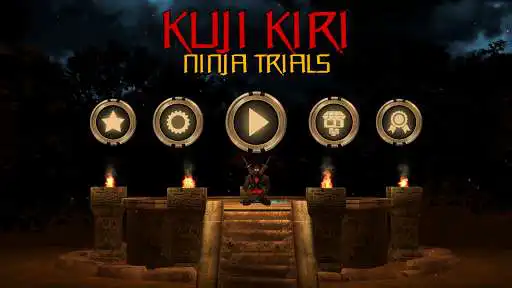 Play APK Kuji Kiri: Ninja Trials  and enjoy Kuji Kiri: Ninja Trials with UptoPlay com.tarekmongy.KujiKiri