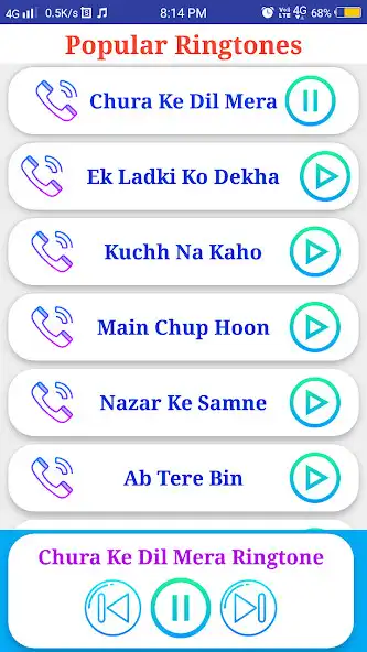 Play Kumar Sanu All Ringtones  and enjoy Kumar Sanu All Ringtones with UptoPlay