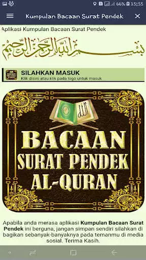 Play Kumpulan Bacaan Surat Pendek as an online game Kumpulan Bacaan Surat Pendek with UptoPlay