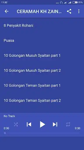 Play Kumpulan Ceramah Offline KH Zainuddin MZ 1 as an online game Kumpulan Ceramah Offline KH Zainuddin MZ 1 with UptoPlay