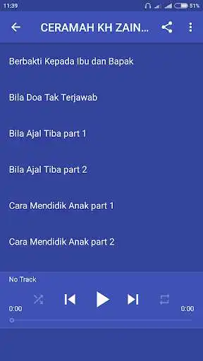 Play Kumpulan Ceramah Offline KH Zainuddin MZ 2 as an online game Kumpulan Ceramah Offline KH Zainuddin MZ 2 with UptoPlay