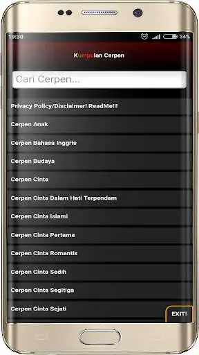 Play Kumpulan Cerpen OFFLINE  and enjoy Kumpulan Cerpen OFFLINE with UptoPlay