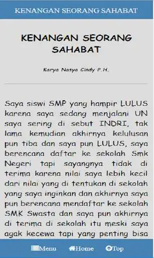 Play APK Kumpulan Cerpen Persahabatan  and enjoy Kumpulan Cerpen Persahabatan with UptoPlay com.IkhfaStudio.cerpenpersahabatan