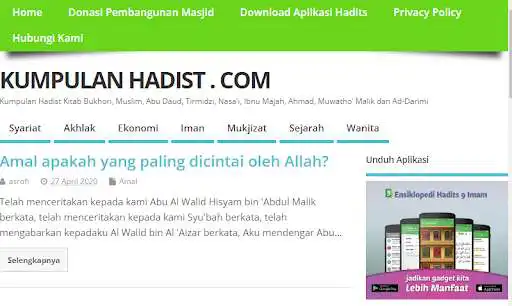 Play Kumpulan Hadist as an online game online Kumpulan Hadist with UptoPlay Play Kumpulan Hadist as an online game Kumpulan Hadist with UptoPlay