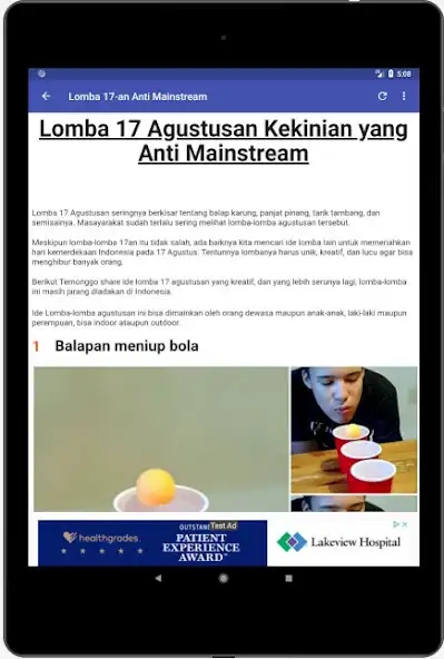 Play Kumpulan Ide Seru Lomba 17-an  and enjoy Kumpulan Ide Seru Lomba 17-an with UptoPlay