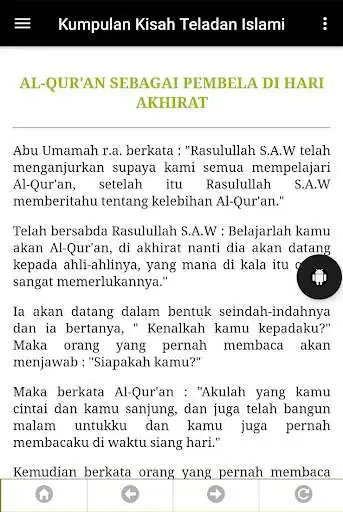Play Kumpulan Kisah Teladan Islami as an online game Kumpulan Kisah Teladan Islami with UptoPlay