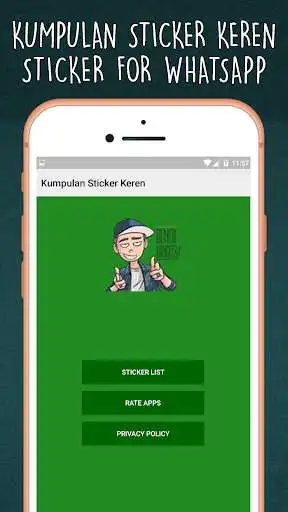Play Kumpulan Koleksi Sticker keren WAStickerApps  and enjoy Kumpulan Koleksi Sticker keren WAStickerApps with UptoPlay