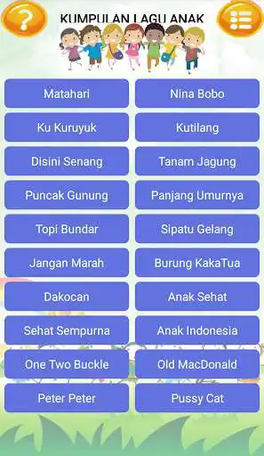 Play KUMPULAN LAGU ANAK INDONESIA