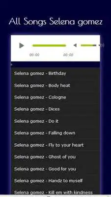 Play Kumpulan Lagu Hits Selena Gomez - Mp3