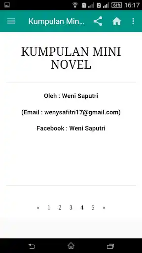 Play Kumpulan Novel Weni Saputri
