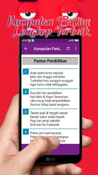 Play Kumpulan Pantun Lengkap Terbai  and enjoy Kumpulan Pantun Lengkap Terbai with UptoPlay