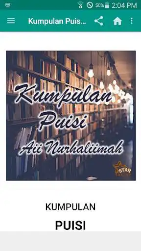 Play Kumpulan Puisi Aii Nurhaliimah  and enjoy Kumpulan Puisi Aii Nurhaliimah with UptoPlay
