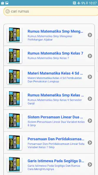 Play Kumpulan Rumus Matematika SMP  as an online game Kumpulan Rumus Matematika SMP  with UptoPlay
