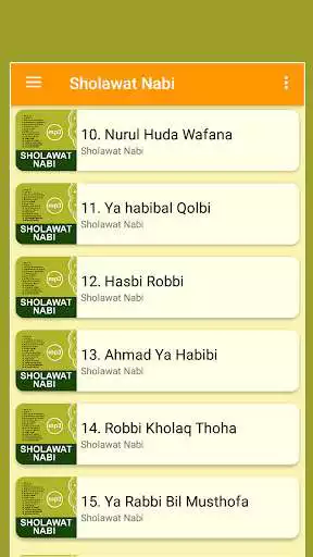 Play Kumpulan Sholawat Nabi Offline as an online game Kumpulan Sholawat Nabi Offline with UptoPlay