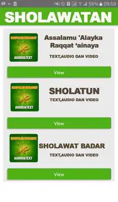 Play Kumpulan Sholawat Nabi Terbaru Text + Audio
