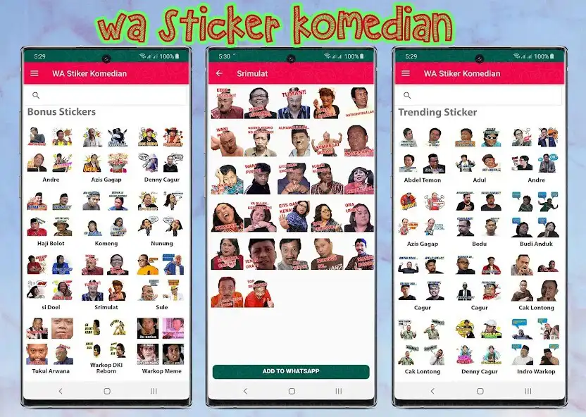 Play Kumpulan Stiker WA Animasi  and enjoy Kumpulan Stiker WA Animasi with UptoPlay