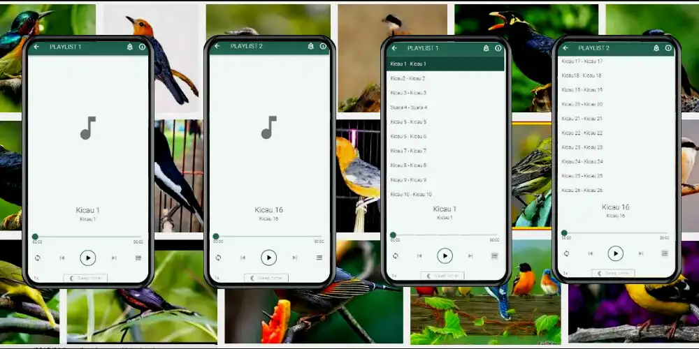 Play Kumpulan suara kicau burung  and enjoy Kumpulan suara kicau burung with UptoPlay