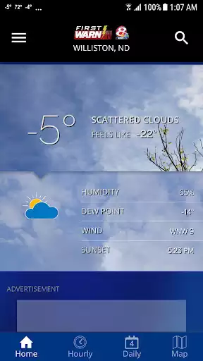 Play KUMV-TV First Warn Weather