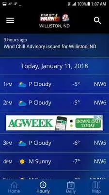 Play KUMV-TV First Warn Weather